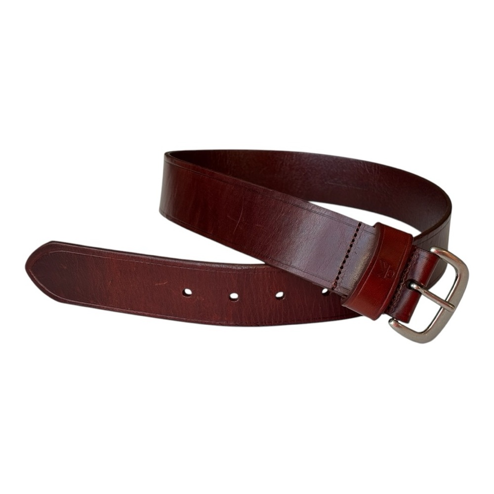 Calvin Klein CK 641003 Italian Saddle leather men’s brown belt | small